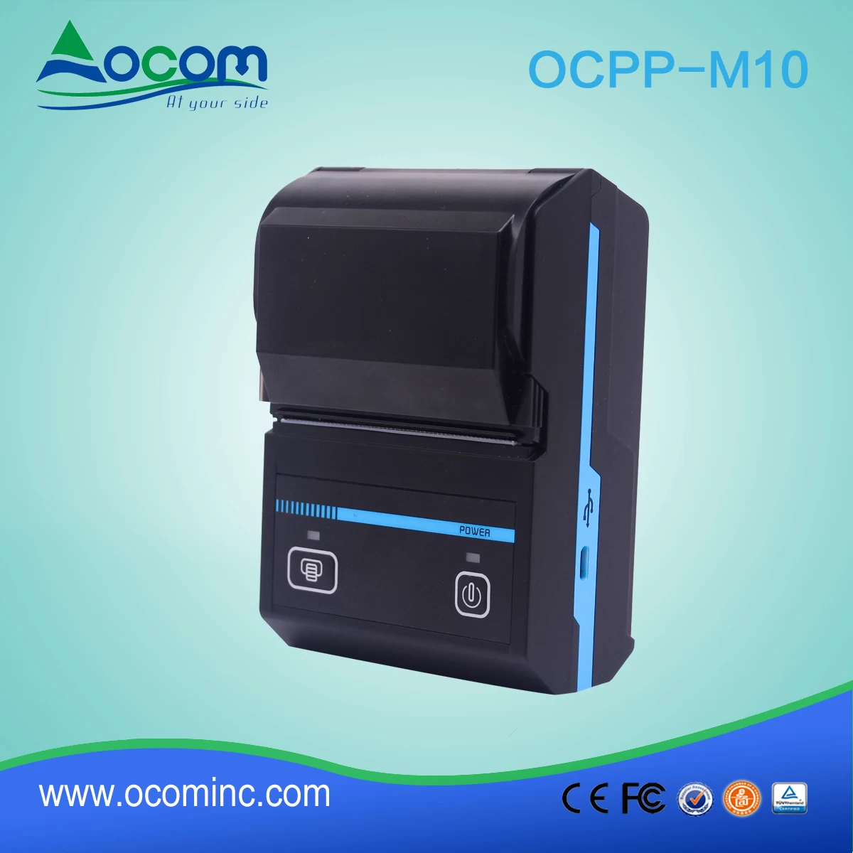 58 mm tragbarer Mini-Thermobondrucker - Görsel 2