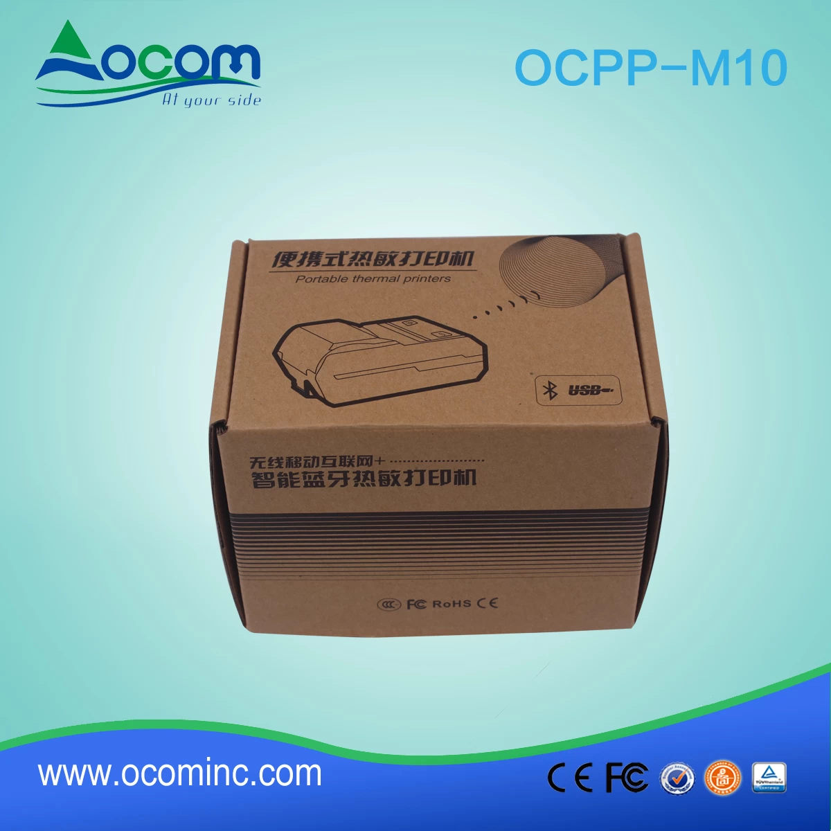 58 mm tragbarer Mini-Thermobondrucker - Görsel 5