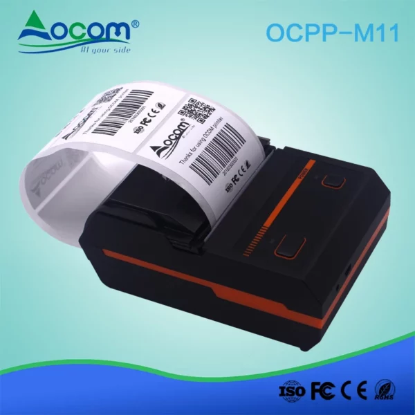 Tragbarer 58-mm-Bluetooth-Etiketten-Thermobondrucker - Görsel 5
