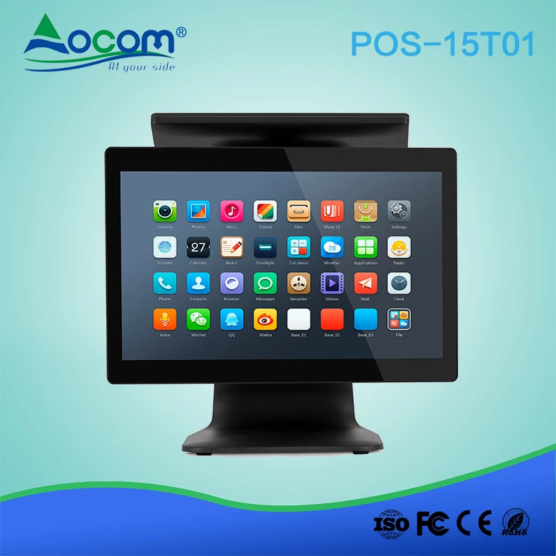 Windows / Android 15-Zoll-All-in-One-Touchscreen-POS-Maschine