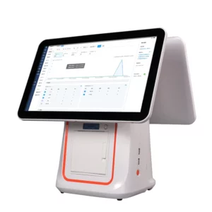 15,6 oder 15,1 Zoll Andorid/Windows All-in-One-Touchscreen-Kassensystem mit Drucker und Scanner