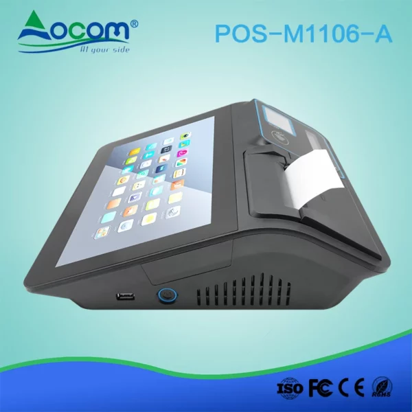 11,6-Zoll-Android-Touchscreen-Kassensystem mit Drucker, Scanner, Display, RFID und MSR