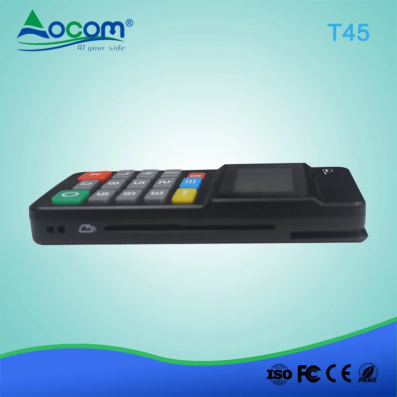 Mini Mobile Payment Terminal mit EMV & PbOC & PCI Zertifikaten - Görsel 3