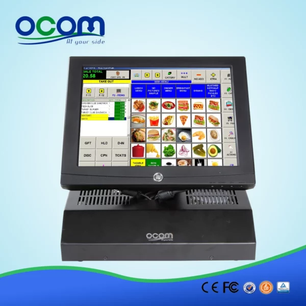 12 Zoll All-In-One-Touchscreen-POS-Terminal