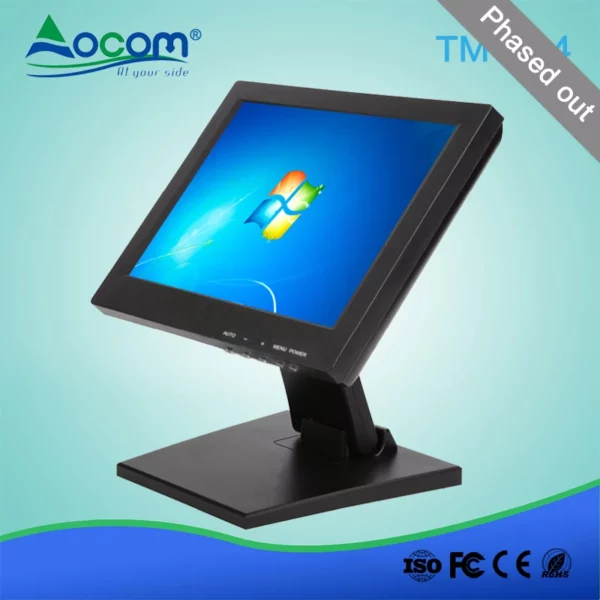12,1-Zoll-Flachbild-Pannel-Touchscreen-POS-Monitor - Görsel 4