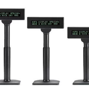 20X2 Zeichen Doppelzeiliges VFD-Kundendisplay mit 7mm hohen Zeichen