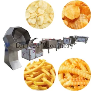 Pommes Frites Produktionslinie
