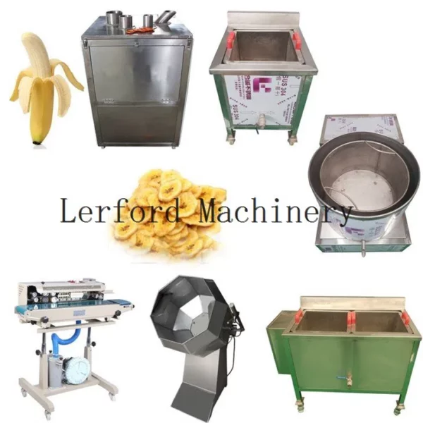 Kochbananen-Schäler-Maschine - Görsel 5