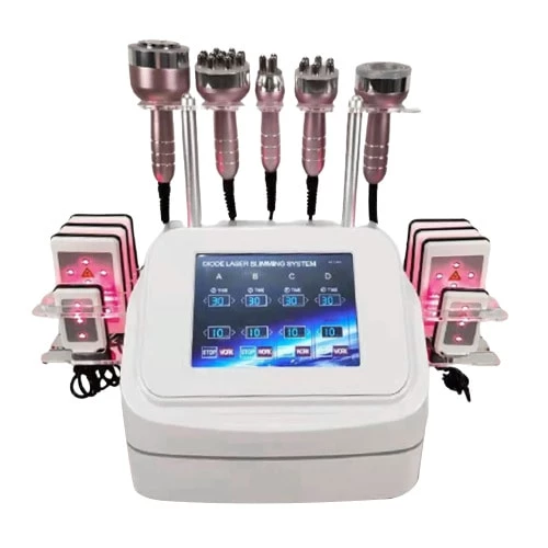 Lipo Laser Schlankmachen Kavitation Rf 6 In 1 Ultraschall Kavitation Vakuum Schönheit Maschine