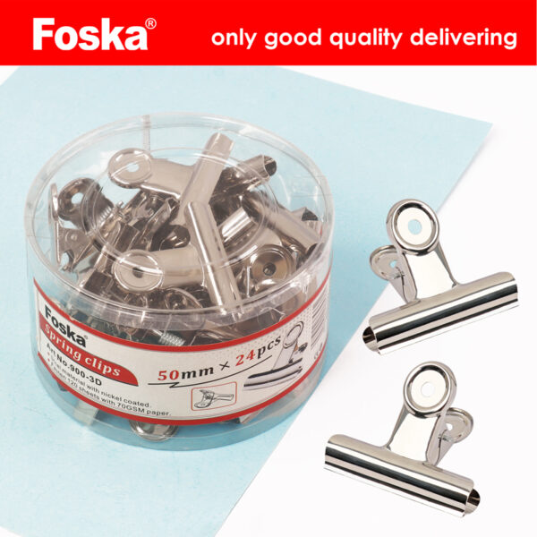 Federclip aus Metall