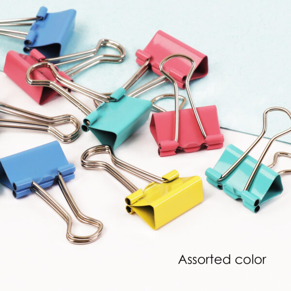 Farbpalette sortierte Binderclips - Görsel 3