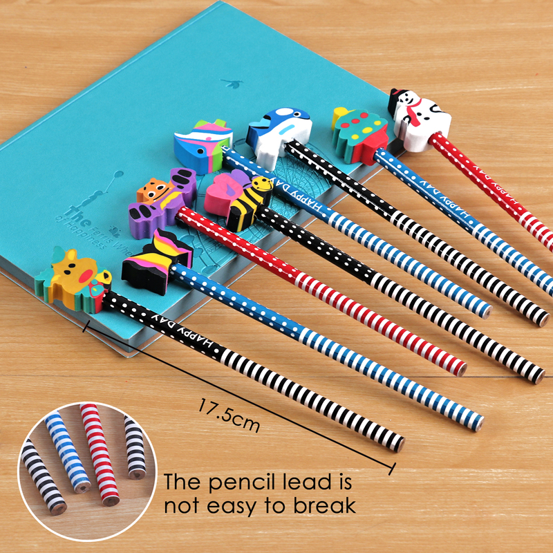 Bleistift mit Radiergummi - Görsel 2