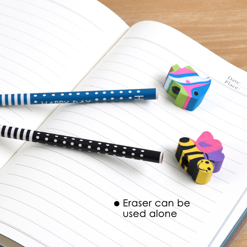 Bleistift mit Radiergummi - Görsel 3