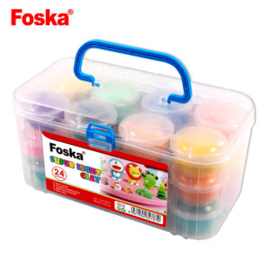 Foska Bunte intelligente DIY Bildung Plastilin Schaummittel formbare Granulado