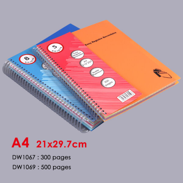 A4 Spiralnotizbuch - Görsel 2