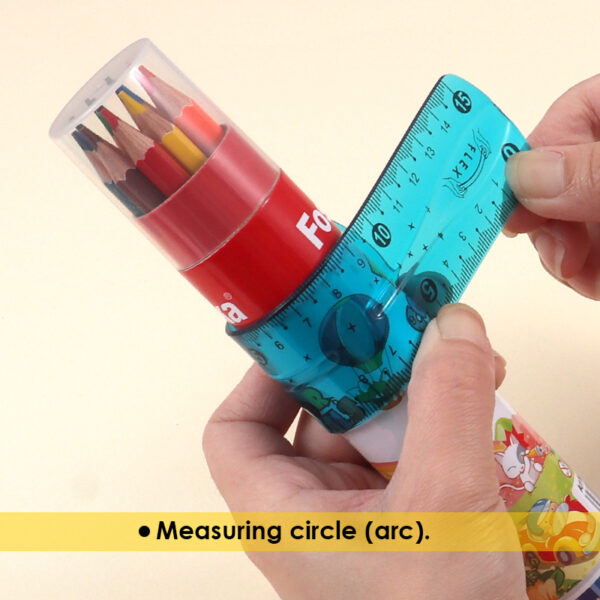 Flexibles Linealset aus Kunststoff - Görsel 5