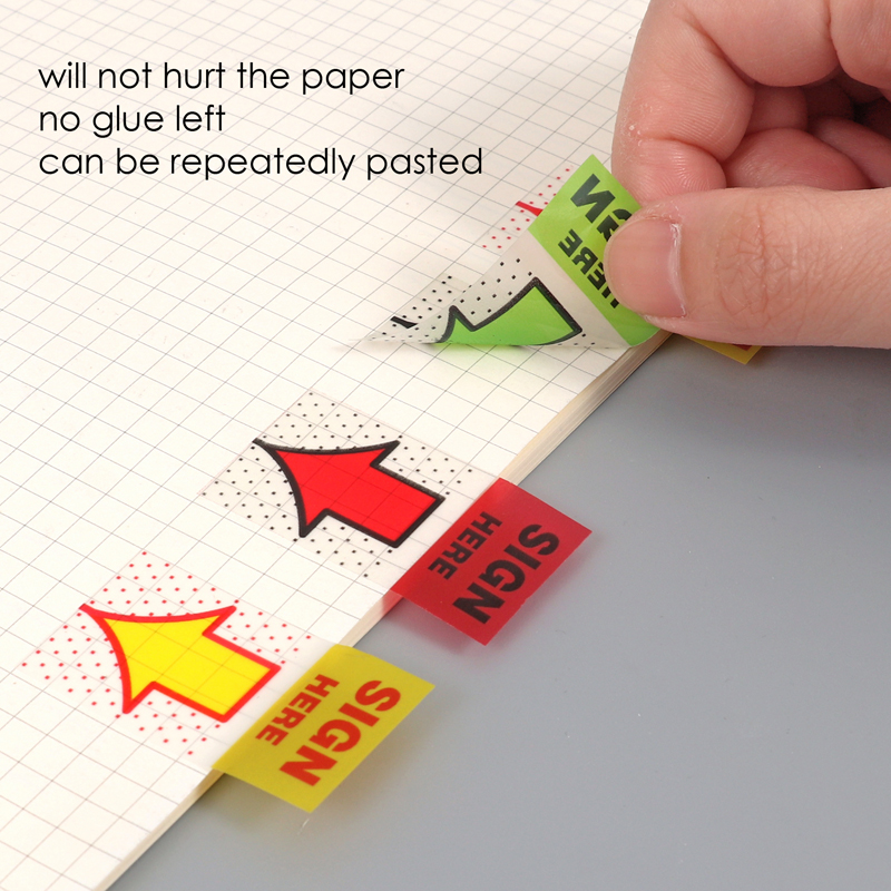 "SIGN HERE" Haftnotizen - Görsel 3