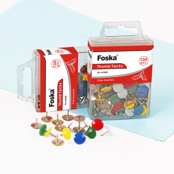Farbpalette sortierte Reißnägel - Görsel 4