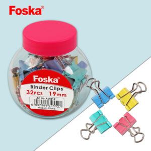 Verschiedene Farbbinderclips