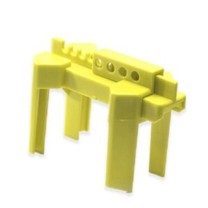 mehrfarbige Kugelhahnverriegelung