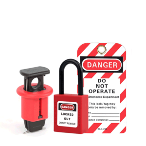 Leitungsschutzschalter-Verriegelungen mit Sicherheitsvorhängeschloss GE-BD01