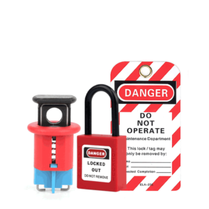 Pin-In Standard-Leitungsschutzschalter-Verriegelungen mit Vorhängeschlössern GE-BD02