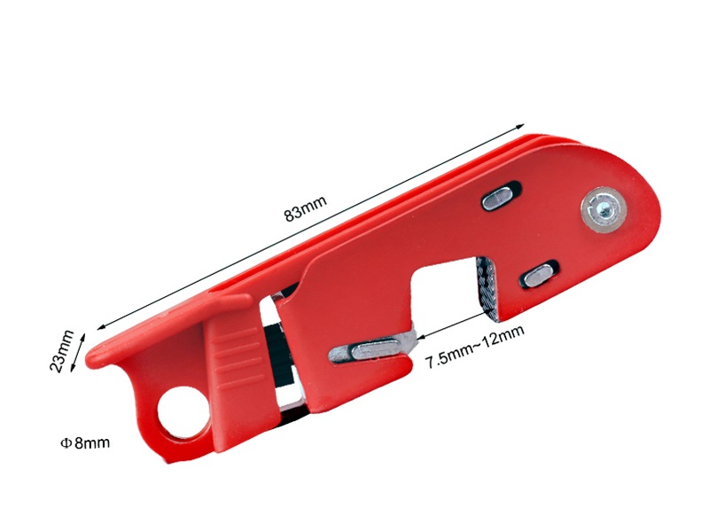 Leistungsschalter-Sperrvorrichtung – Universelles Lockout/Tagout Set, Für Miniatur-Sicherungsschalter, Nylon/Edelstahl