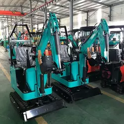 1000kg Hydraulischer Raupenbagger Graben Mikrobagger Mini 1t Bagger - Görsel 4