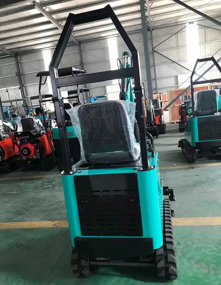 1000kg Hydraulischer Raupenbagger Graben Mikrobagger Mini 1t Bagger - Görsel 3