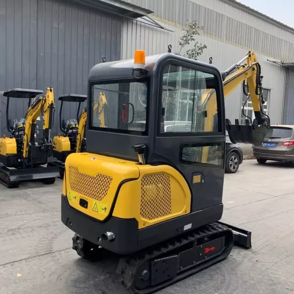 2.0 Tonnen Minibagger /2000kg Raupenbagger - Görsel 6