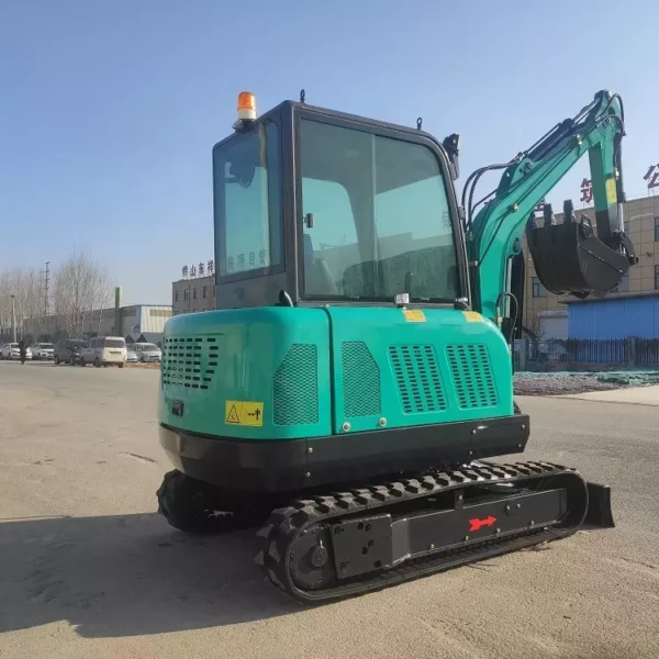 3 Tonnen Minibagger / billig Bagger / weit verbreitet geschlossener Kabinenbagger - Görsel 4