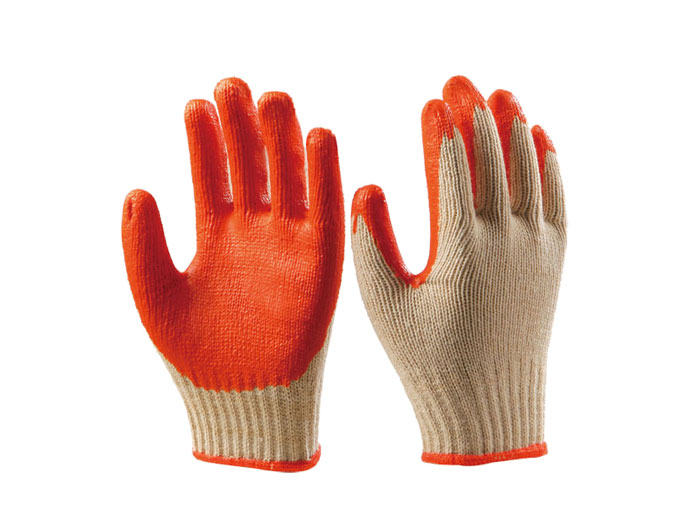 Latexbeschichtete Baumwollhandschuhe GE-LG-06