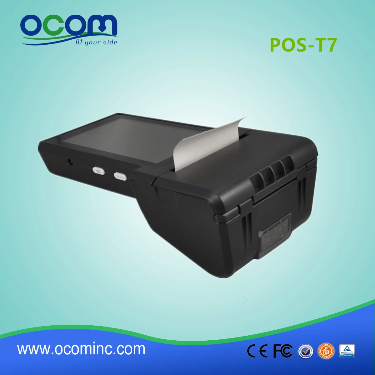 4,5 "Android 5.1 Handheld-Terminal mit Drucker - Görsel 3