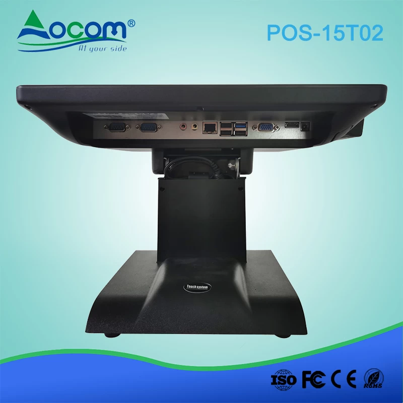 15,1 Zoll Auminiumlegierung Shell POS Terminal - Görsel 4