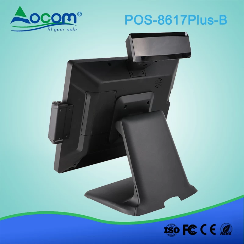 15-Zoll-Touch-POS-Terminal mit Aluminiumsockel - Görsel 4