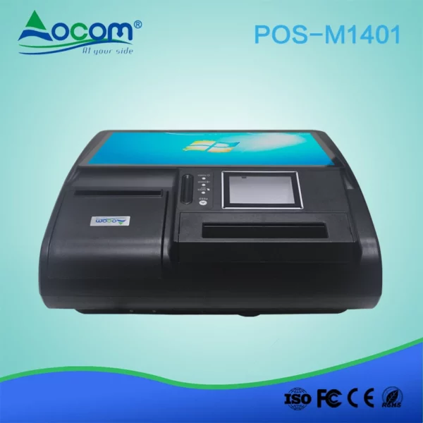 14,1-Zoll-Windows-Touchscreen-Kassensystem mit Drucker und Scanner - Görsel 4