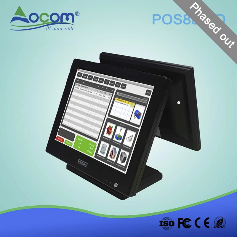 15-Zoll-Dual-Screen-All-In-One-Touch-POS-Maschine