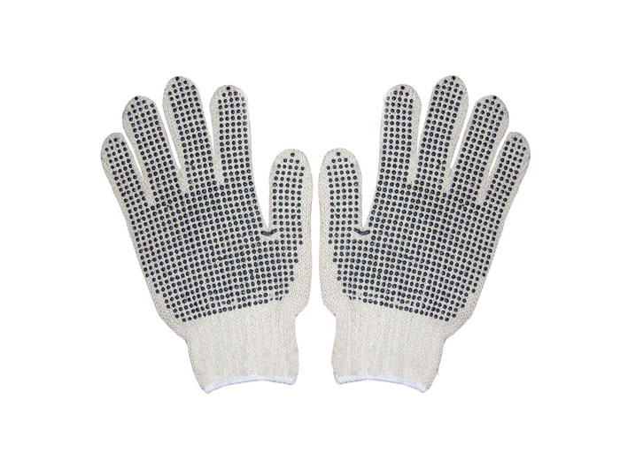 PVC gepunktete Handschuhe GE-CG-03