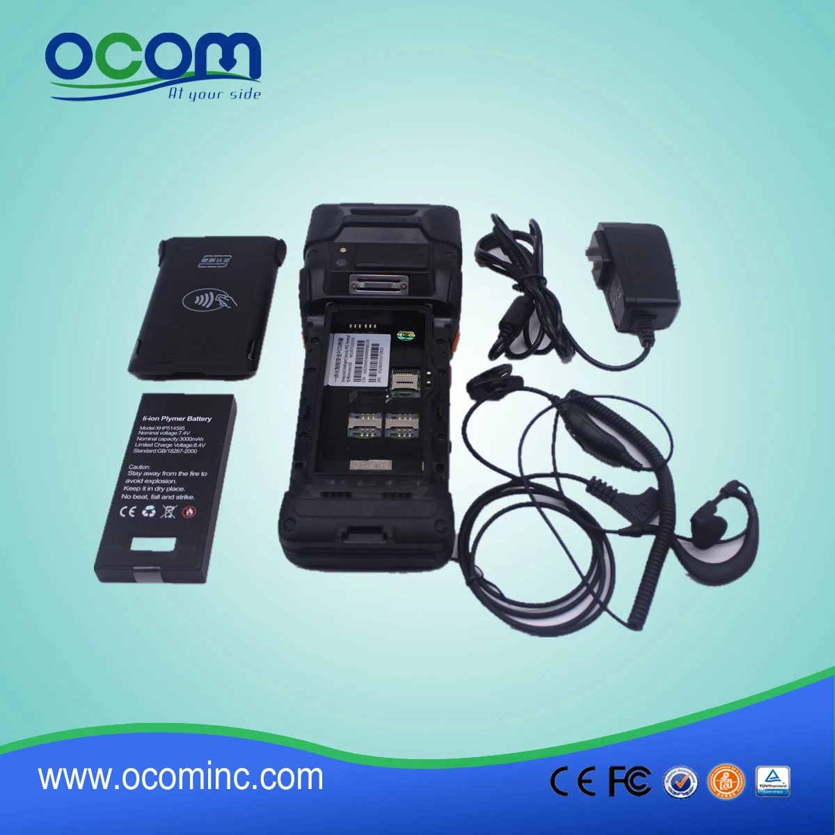 Robustes Handheld-Android-POS-Terminal - Görsel 2