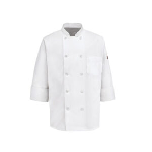 Weiße Kochjacke GE-LC-04
