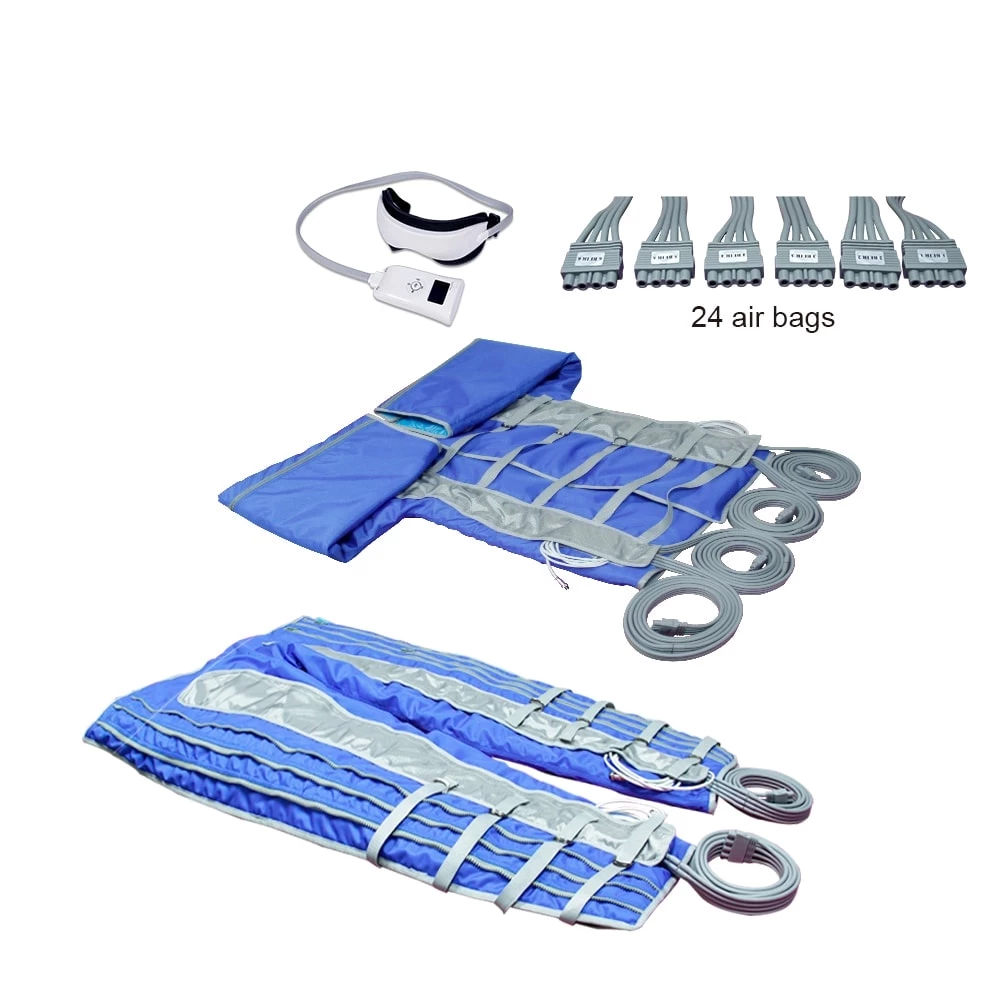24 Airbags Pressotherapie Suna Lymphdrainage Massageanzug - Görsel 2