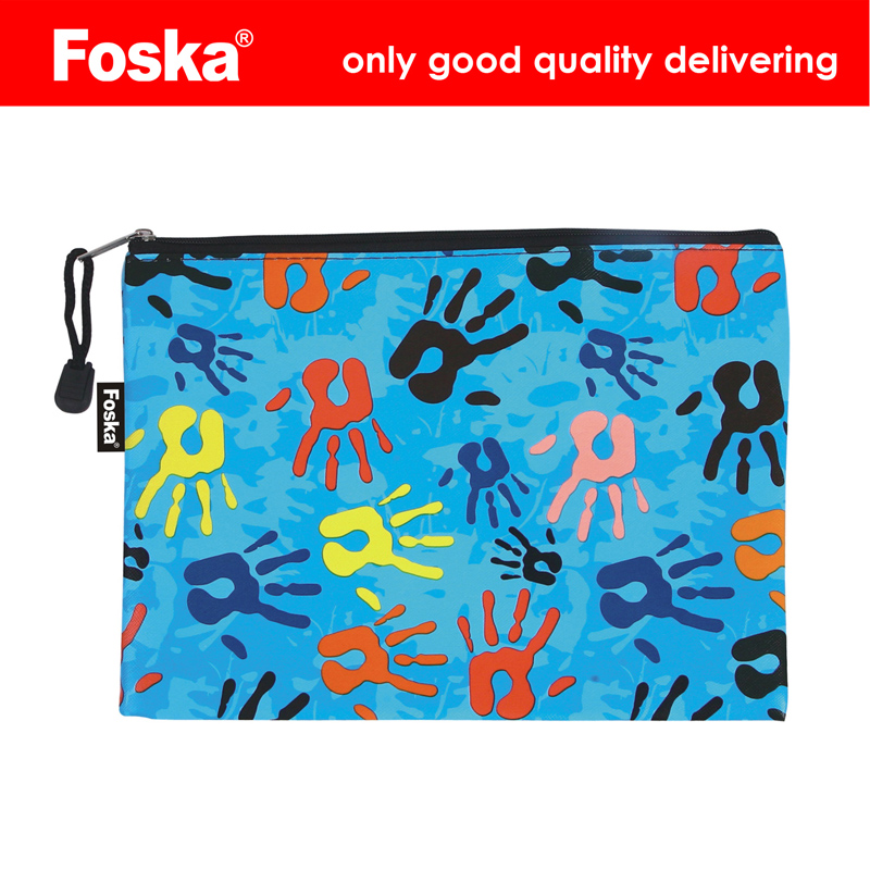 Camouflage Palm Reißverschlusstasche