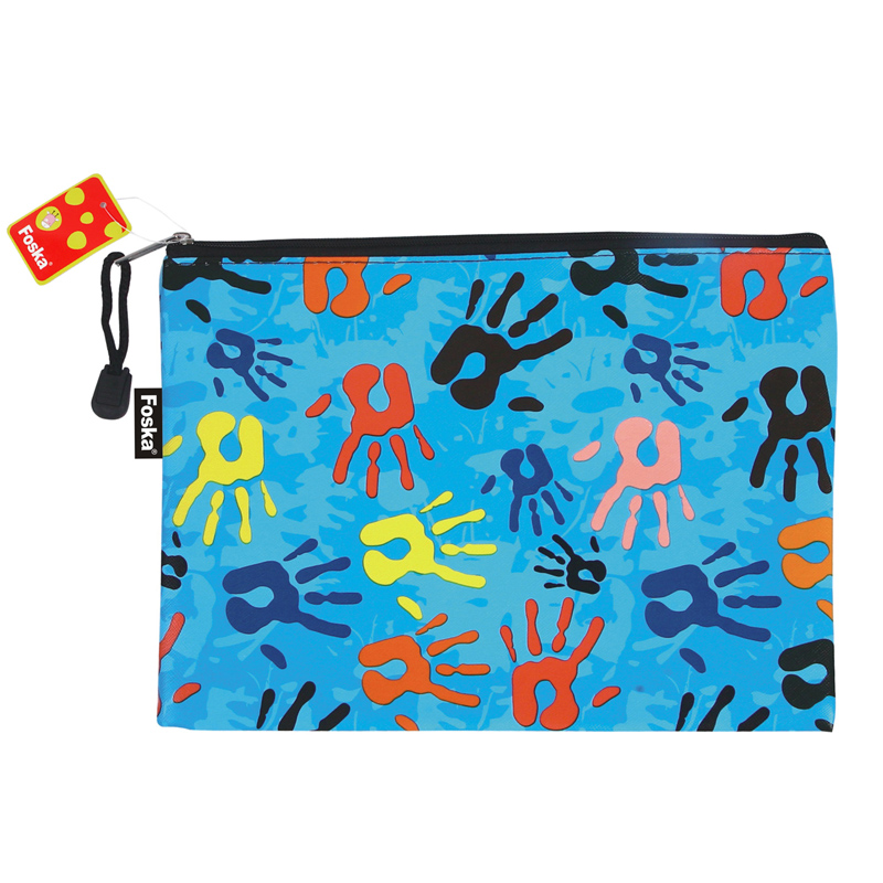 Camouflage Palm Reißverschlusstasche - Görsel 4