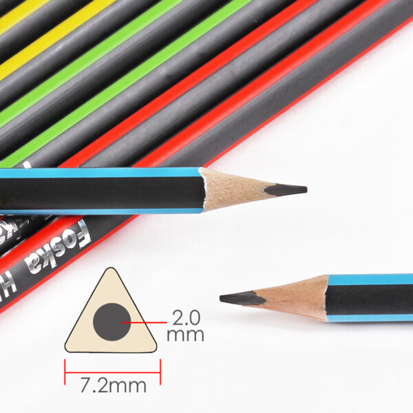 HB-Bleistift aus Holz - Görsel 3