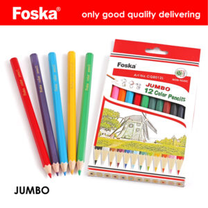Hexagonale Jumbo-Farbstifte