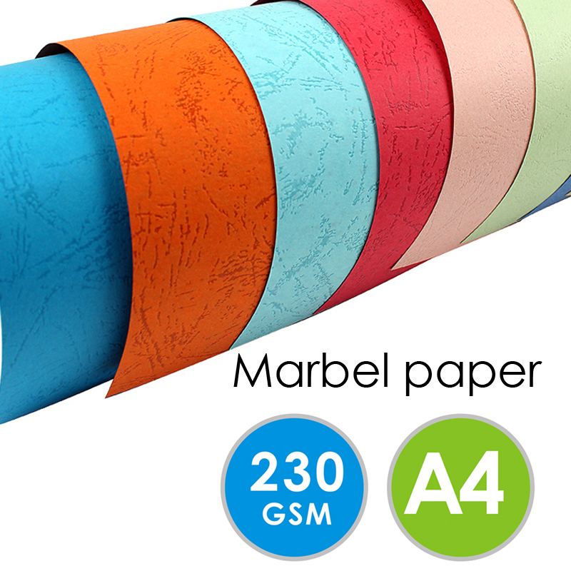 230GSM Marmor Papierabdeckung - Görsel 5