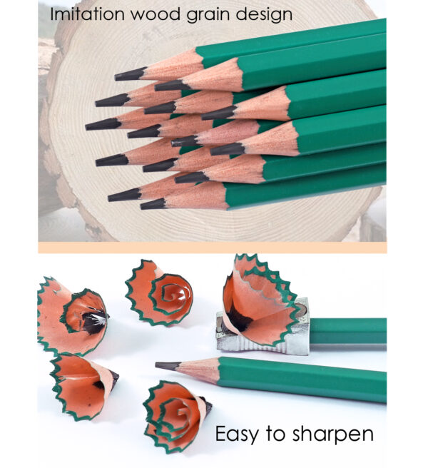 Kunststoff HB Bleistift - Görsel 3