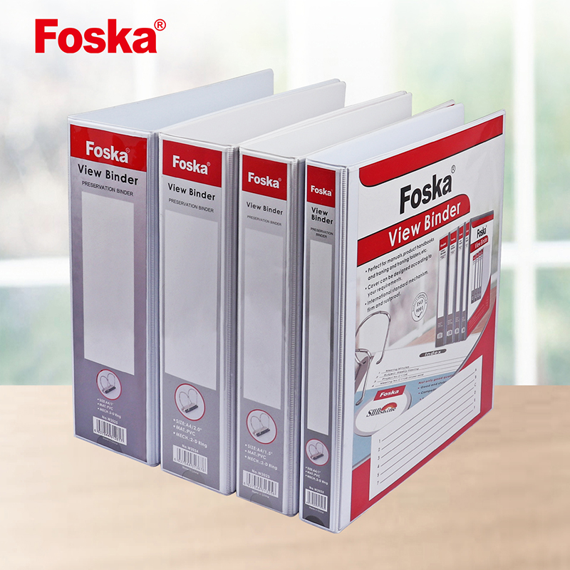 D-Ring PVC A4 Präsentationsbinder