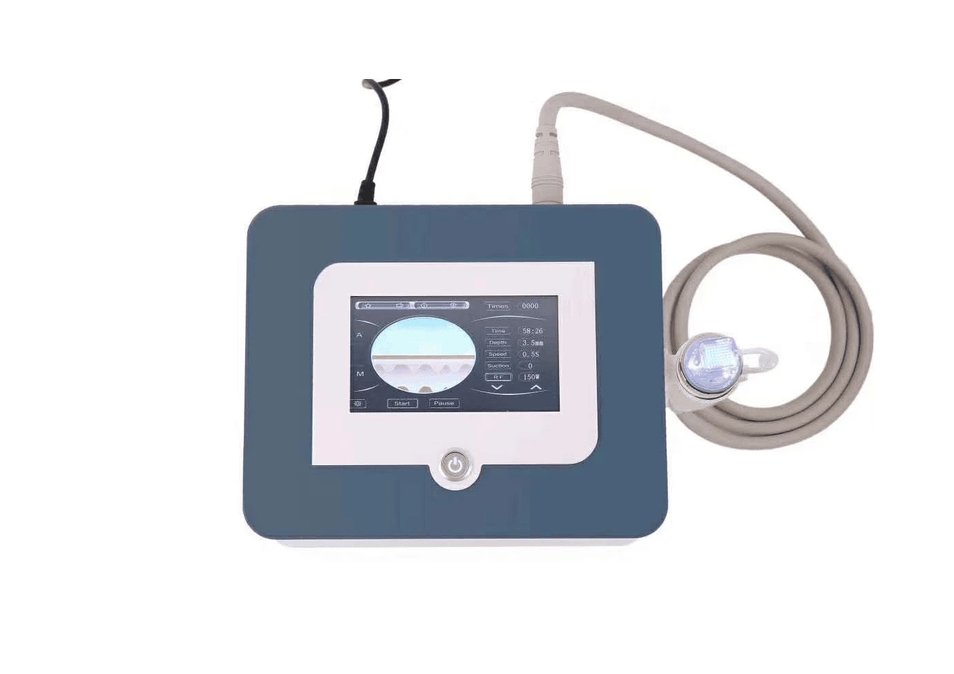 Gold Radiofrequenz Mikrokristall Nadel Maschine - Görsel 2