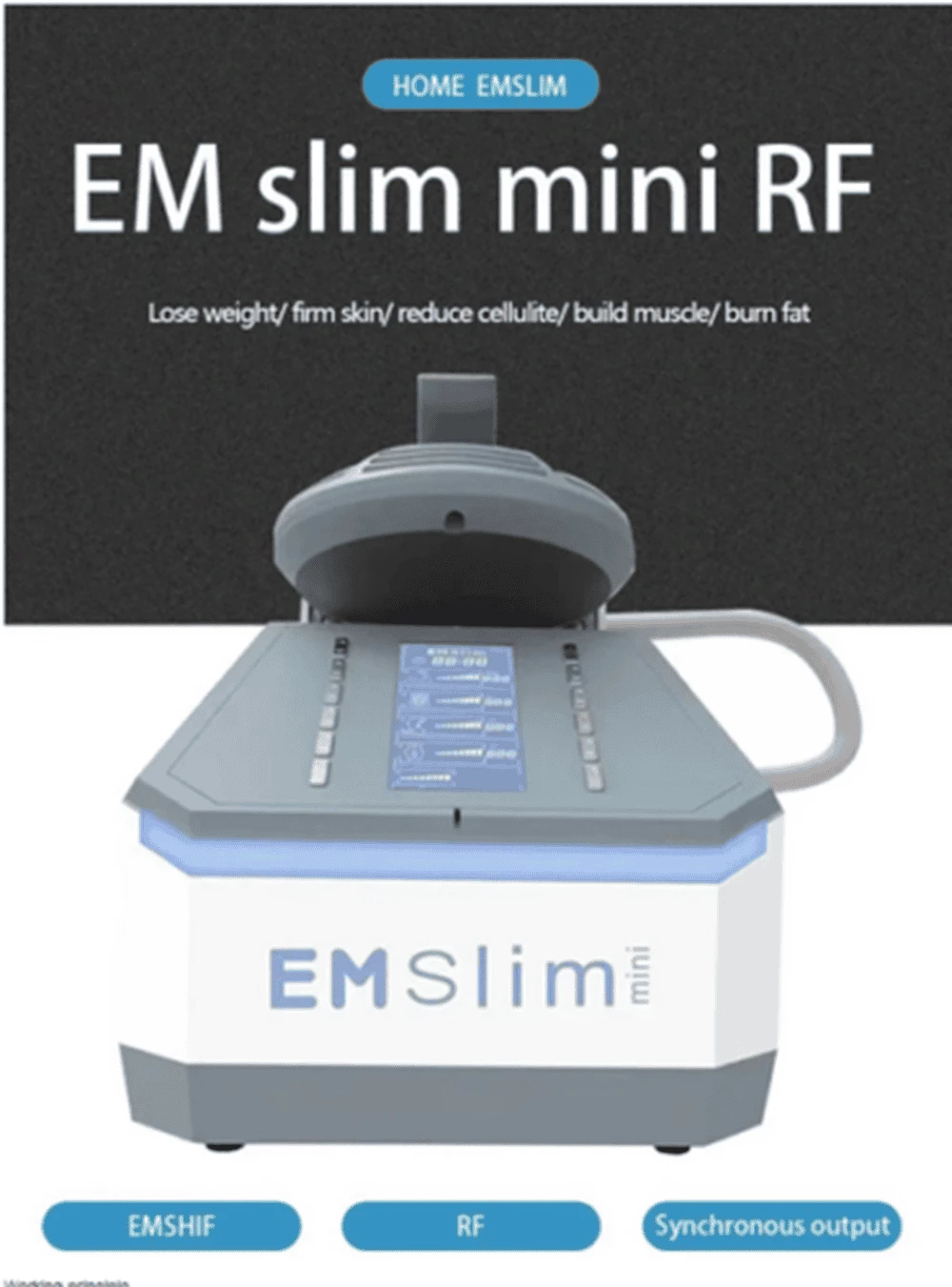 Home Use RF + HIEMWAVE Schlankheitsmodelliermaschine - Görsel 2